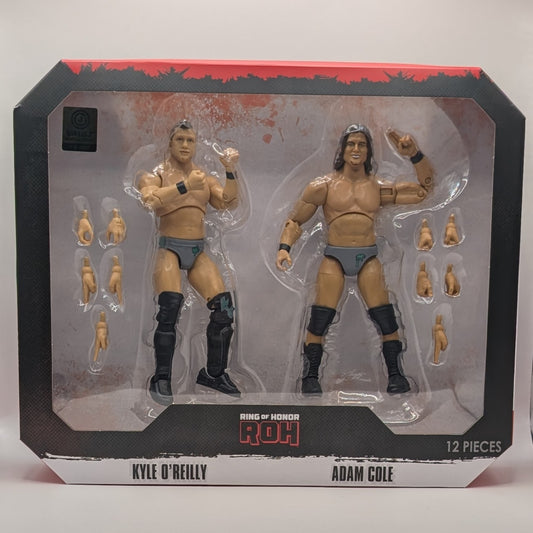 2024 ROH Jazwares Ring of Honor Vault Exclusive Future Shock 2-Pack: Adam Cole & Kyle O'Reilly