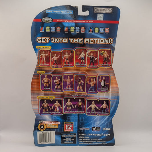 2001 WWF Jakks Pacific Titantron Live Rebellion Series 2 Kurt Angle