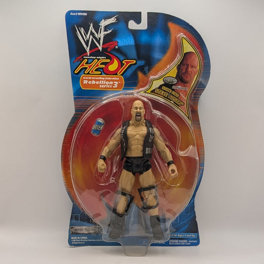 2001 WWF Jakks Pacific Titantron Live Rebellion Series 3 Stone Cold Steve Austin