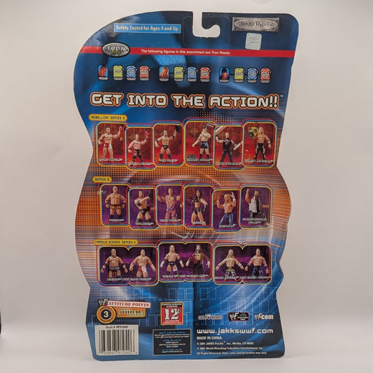 2001 WWF Jakks Pacific Titantron Live Rebellion Series 2 Crash Holly