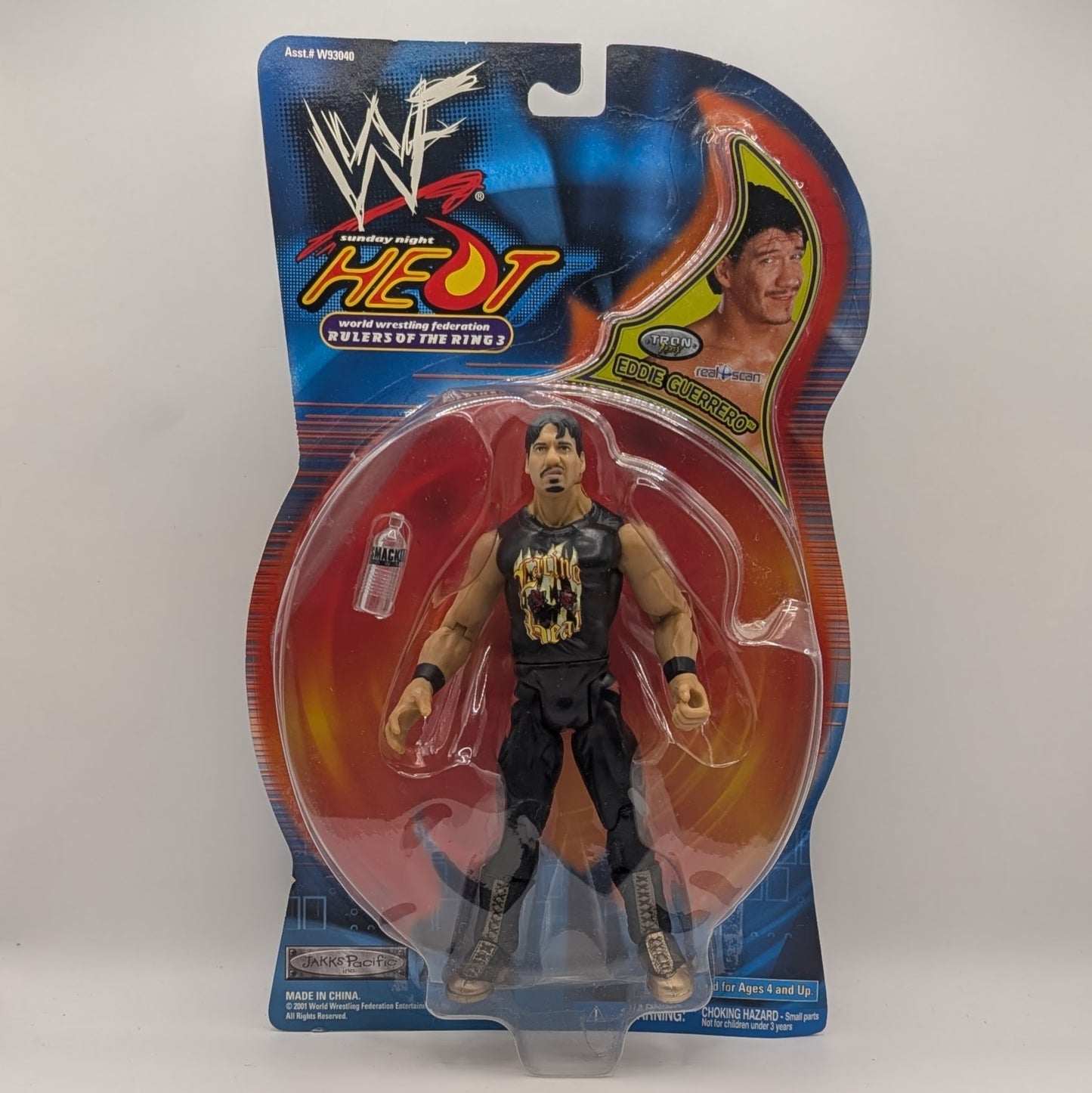 2001 WWF Jakks Pacific Titantron Live Rulers of the Ring Series 3 Eddie Guerrero