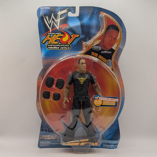 2001 WWF Jakks Pacific Titantron Live Rebellion Series 2 The Rock