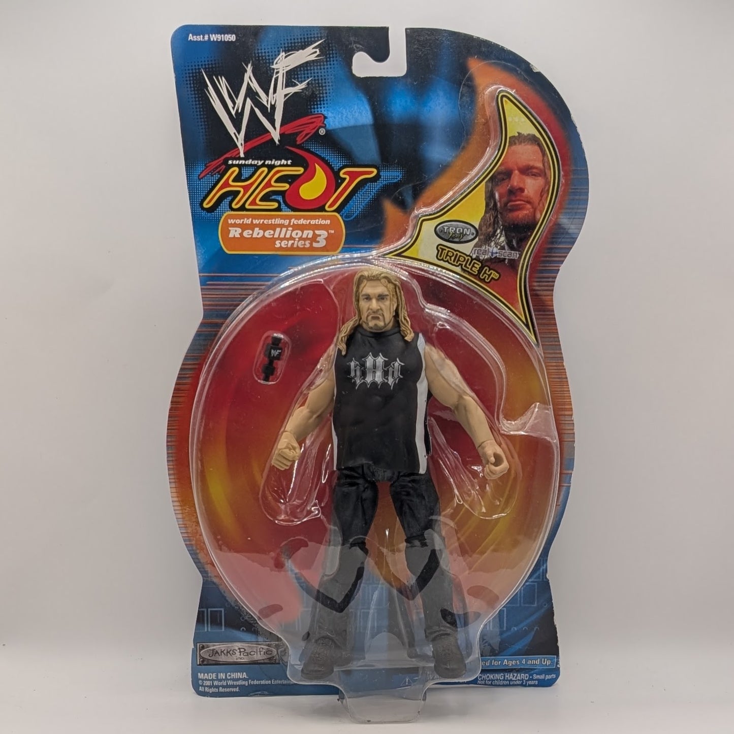 2001 WWF Jakks Pacific Titantron Live Rebellion Series 3 Triple H