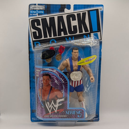 2000 WWF Jakks Pacific Titantron Live Series 5 Kurt Angle