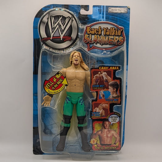 2001 WWE Jakks Pacific Back Talkin' Slammers Series 4 "Last Call" Chris Jericho