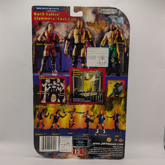 2001 WWE Jakks Pacific Back Talkin' Slammers Series 4 "Last Call" Chris Jericho