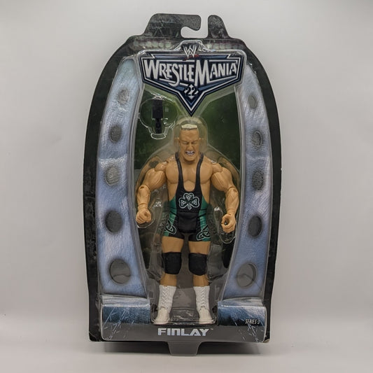 2006 WWE Jakks Pacific Ruthless Aggression Road to WrestleMania 22 Series 3 Finlay
