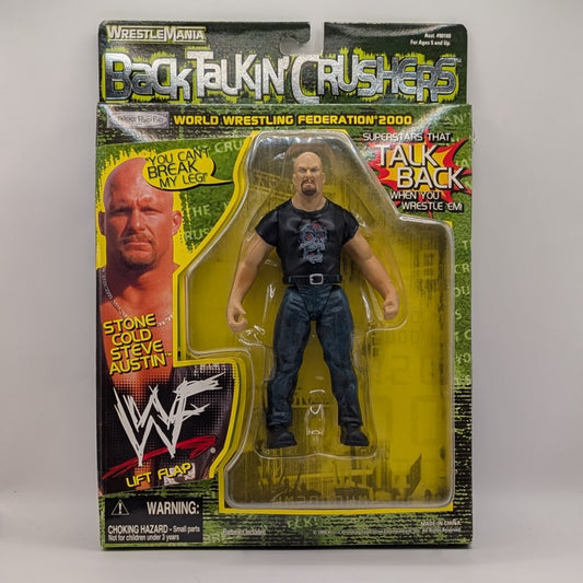 1999 WWF Jakks Pacific Back Talkin' Crushers Series 1 Stone Cold Steve Austin
