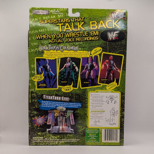 1999 WWF Jakks Pacific Back Talkin' Crushers Series 1 Stone Cold Steve Austin