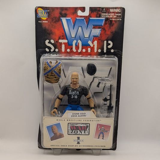 1998 WWF Jakks Pacific S.T.O.M.P. Series 1 Stone Cold Steve Austin