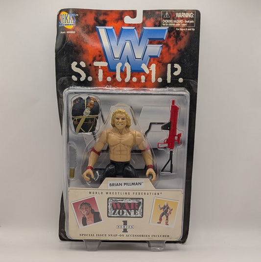 1998 WWF Jakks Pacific S.T.O.M.P. Series 1 Brian Pillman
