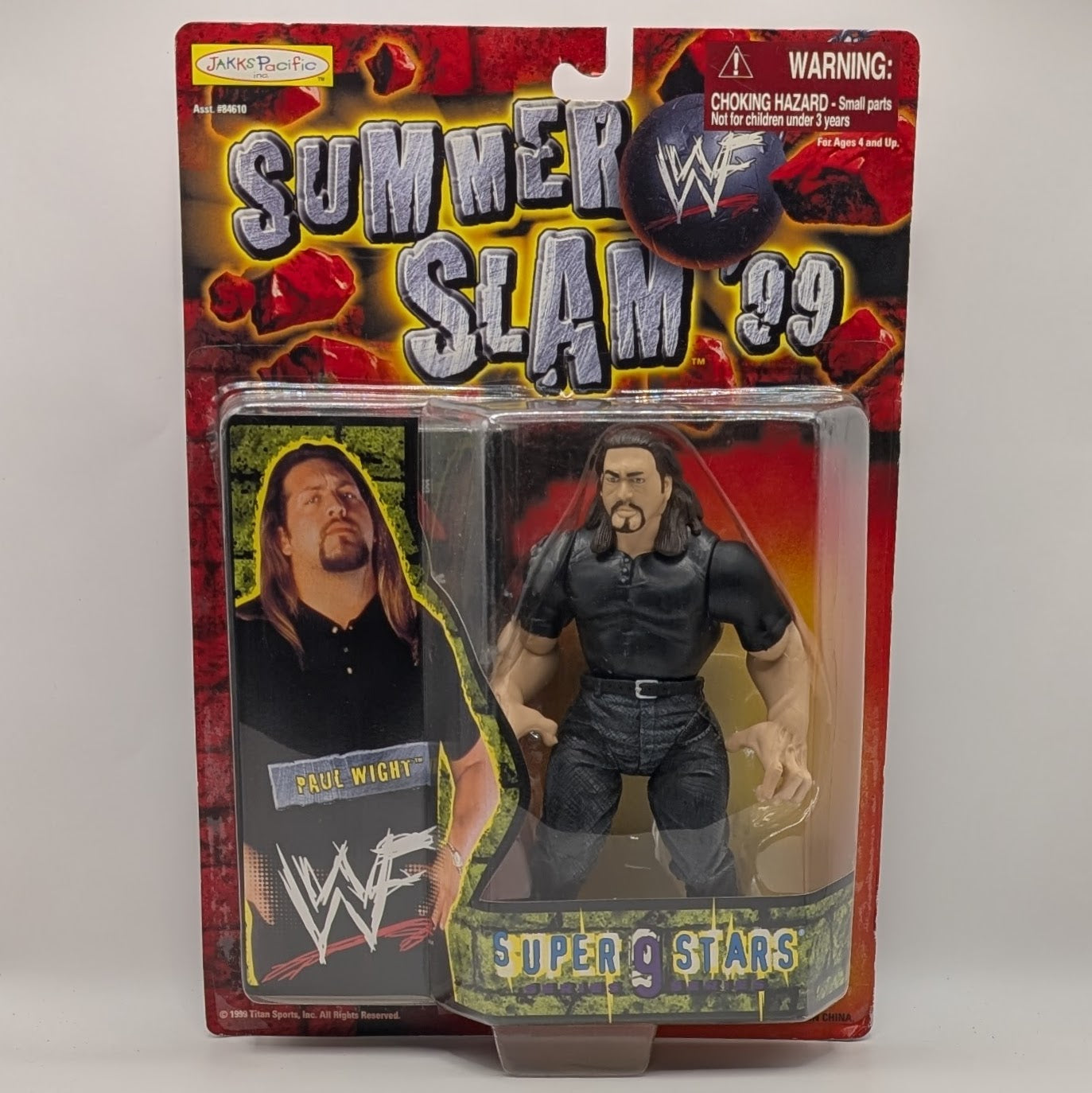 1999 WWF Jakks Pacific Superstars Series 9 Paul Wight