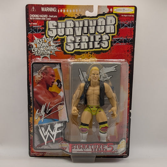 1999 WWF Jakks Pacific Signature Series 5 "Silver Edition" Billy Gunn