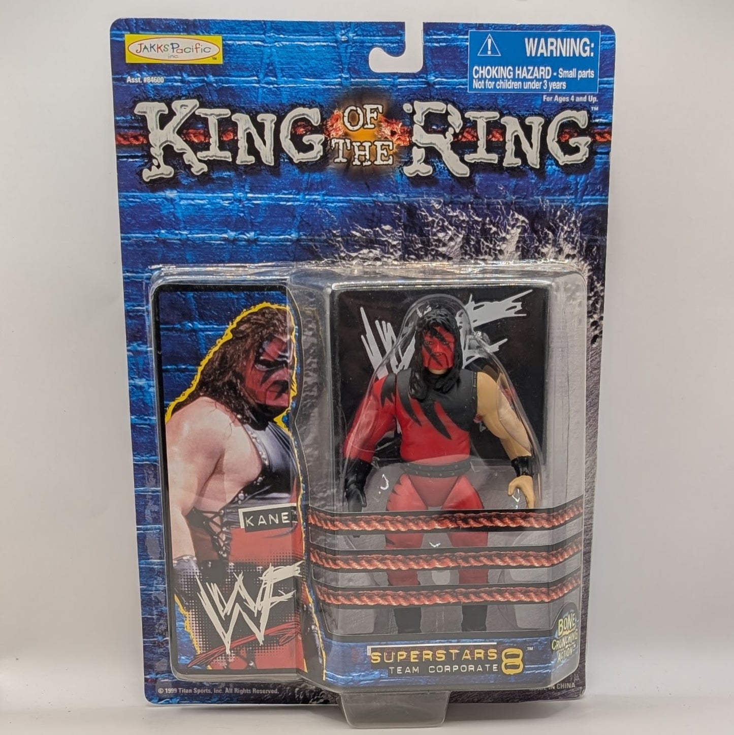 1999 WWF Jakks Pacific Superstars Series 8 "Team Corporate" Kane