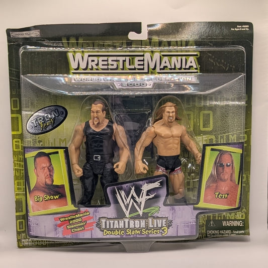 2000 WWF Jakks Pacific Titantron Live Double Slam Series 3: Big Show & Test