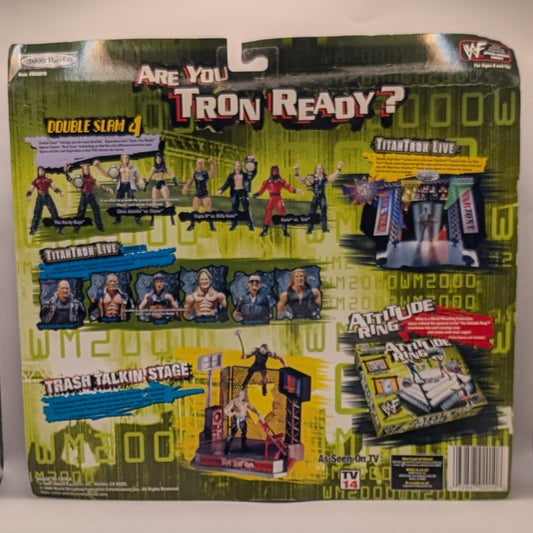 2000 WWF Jakks Pacific Titantron Live Double Slam Series 4: Triple H & Billy Gunn