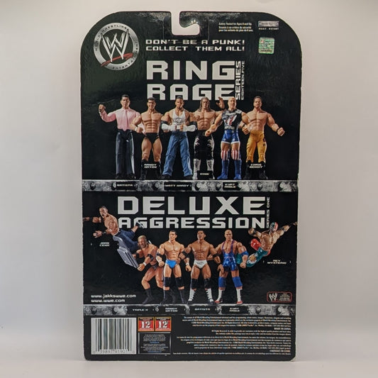 2006 WWE Jakks Pacific Ruthless Aggression Series 18.5 "Ring Rage" Kurt Angle