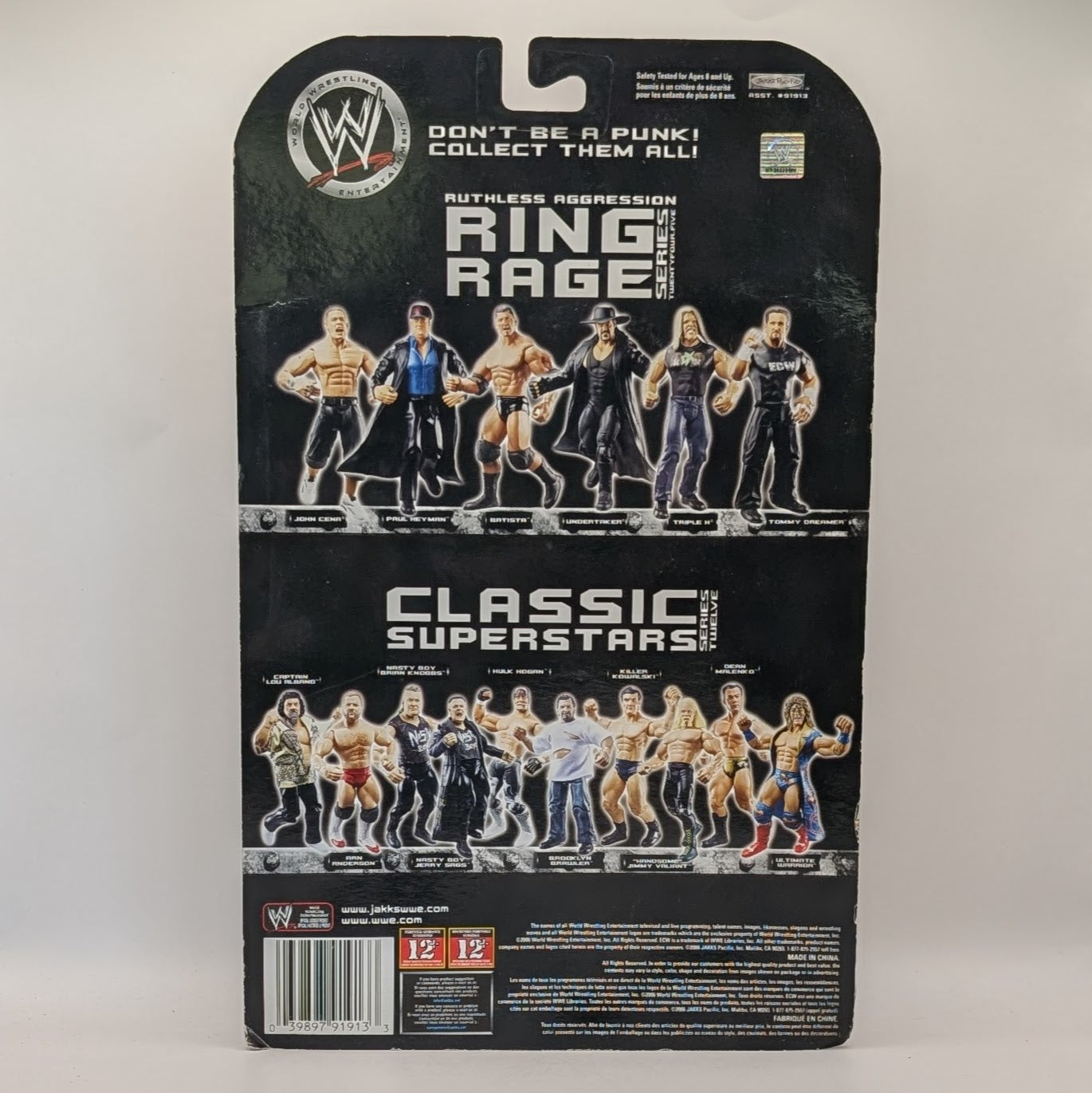 2007 WWE Jakks Pacific Ruthless Aggression Series 24.5 "Ring Rage" Undertaker