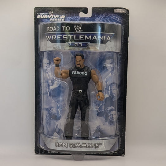 2007 WWE Jakks Pacific Ruthless Aggression Road to WrestleMania 23 Series 2 Ron Simmons