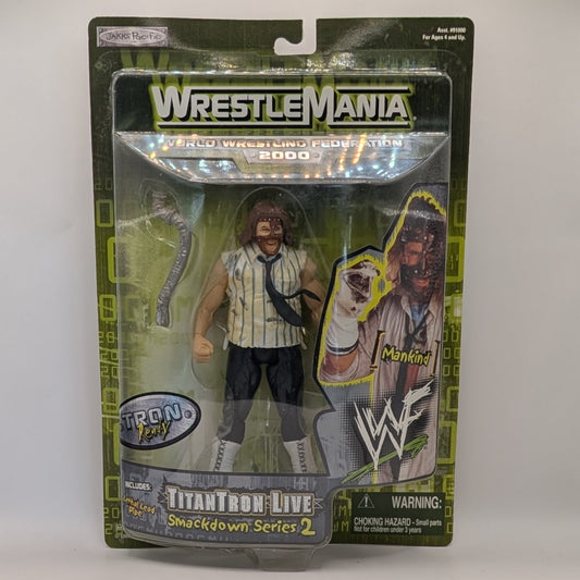 1999 WWF Jakks Pacific Titantron Live Smackdown Series 2 Mankind