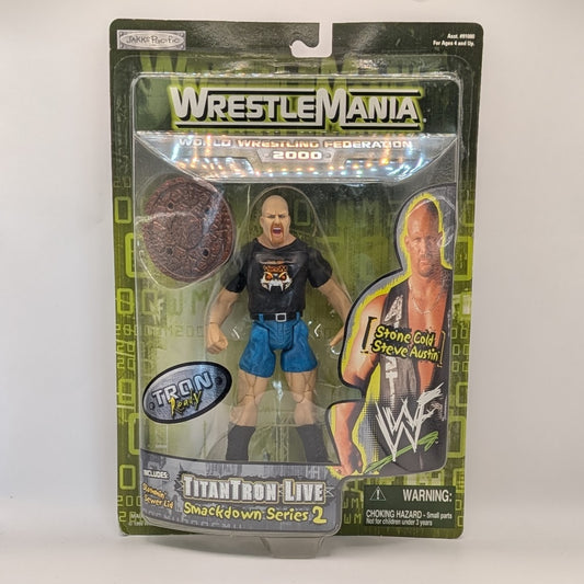 1999 WWF Jakks Pacific Titantron Live Smackdown Series 2 Stone Cold Steve Austin
