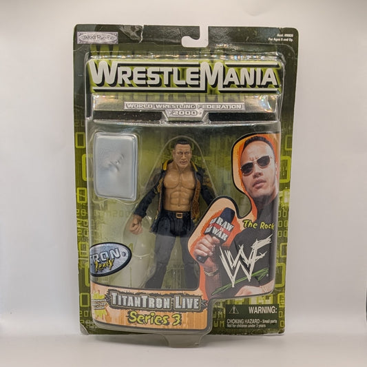 1999 WWF Jakks Pacific Titantron Live Series 3 The Rock