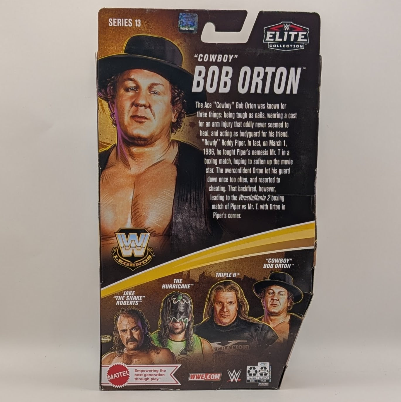 2022 WWE Mattel Elite Collection Legends Series 13 "Cowboy" Bob Orton [Exclusive]