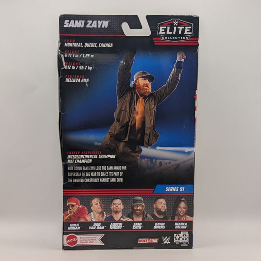 2022 WWE Mattel Elite Collection Series 91 Sami Zayn