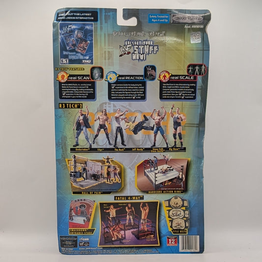 2002 WWF Jakks Pacific R-3 Tech Series 2 Edge