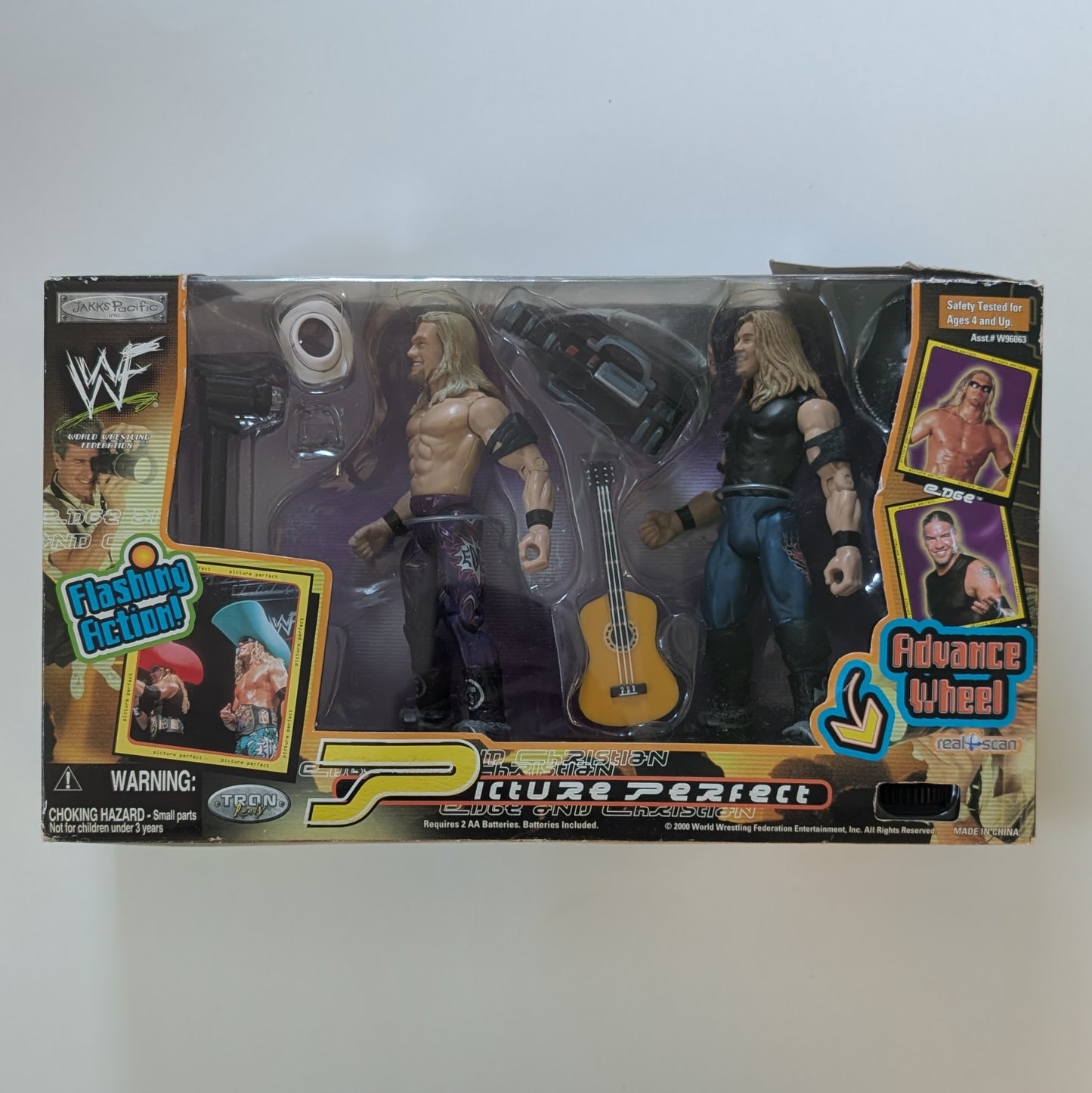 2000 WWF Jakks Pacific Titantron Live "Picture Perfect" Box Set: Edge & Christian
