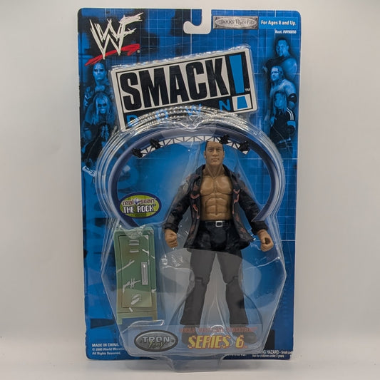 2000 WWF Jakks Pacific Titantron Live Series 6 The Rock
