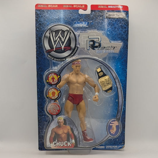 2002 WWE Jakks Pacific R-3 Tech Series 4 "Blue Bloods" Chuck