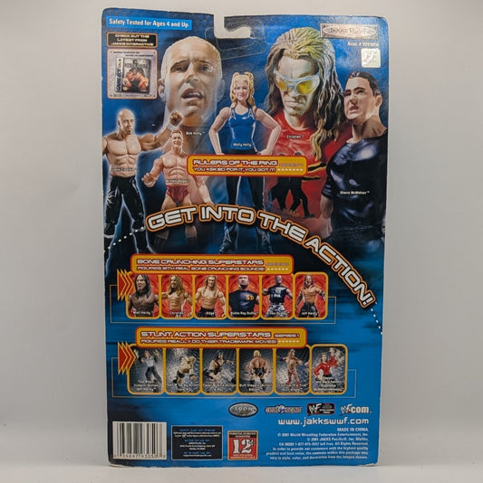 2001 WWF Jakks Pacific Titantron Live Rulers of the Ring Series 4 Bob Holly