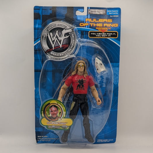2001 WWF Jakks Pacific Titantron Live Rulers of the Ring Series 4 Christian