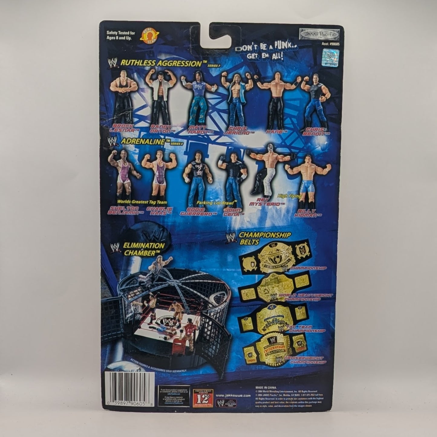 2004 WWE Jakks Pacific Titantron Live Off the Ropes Series 7 Triple H