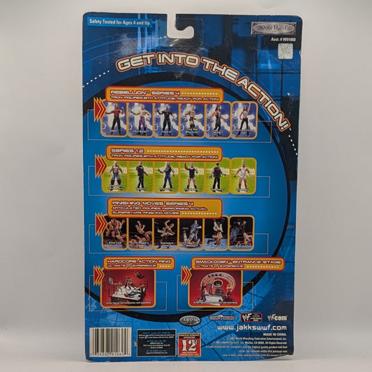 2001 WWF Jakks Pacific Titantron Live Rebellion Series 4 Chris Benoit