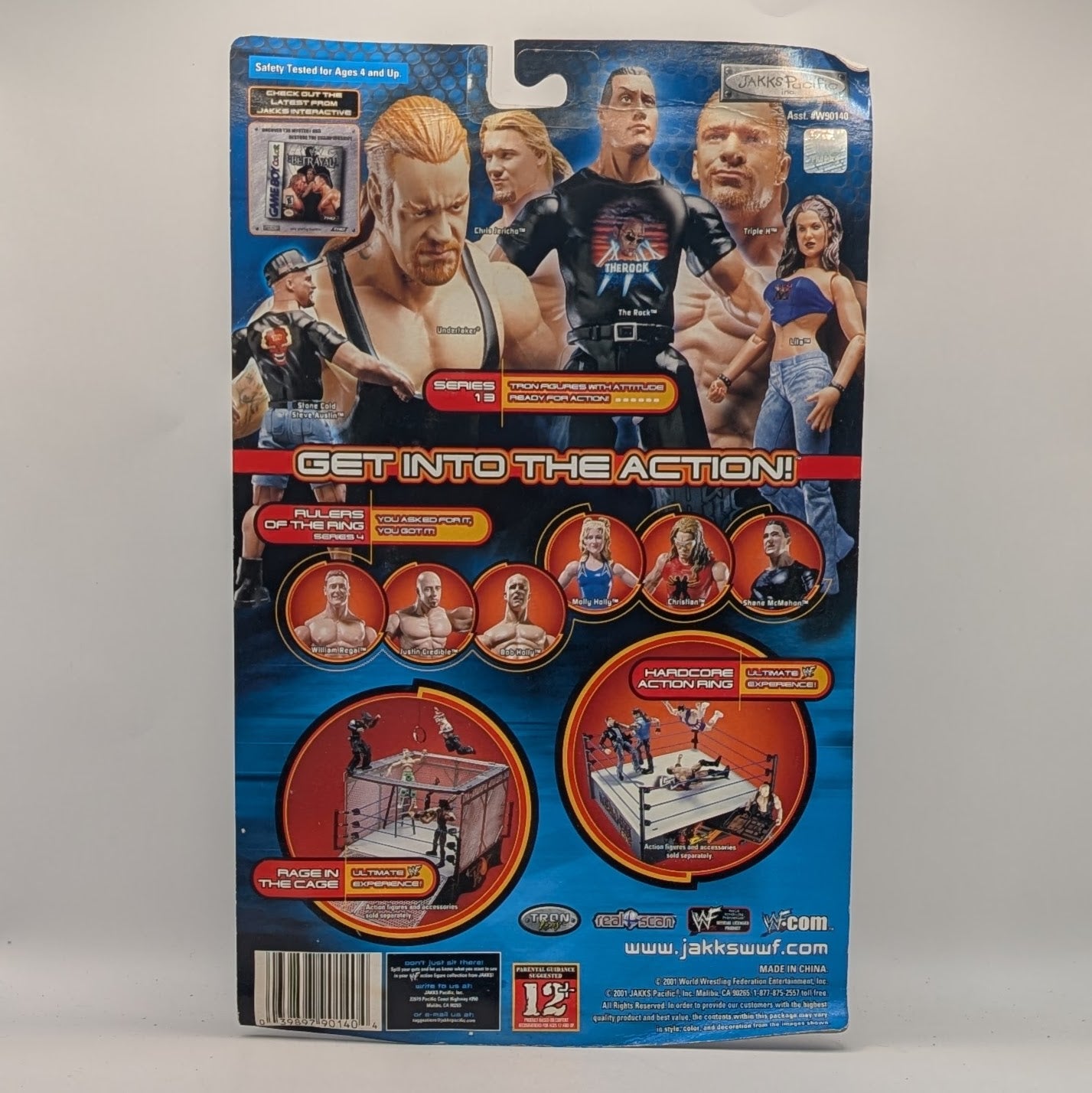 2001 WWF Jakks Pacific Titantron Live Series 13 The Rock