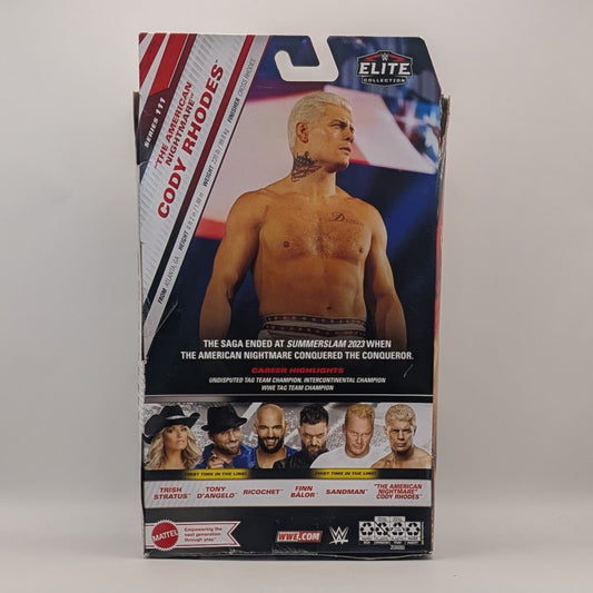 2024 WWE Mattel Elite Collection Series 111 Cody Rhodes