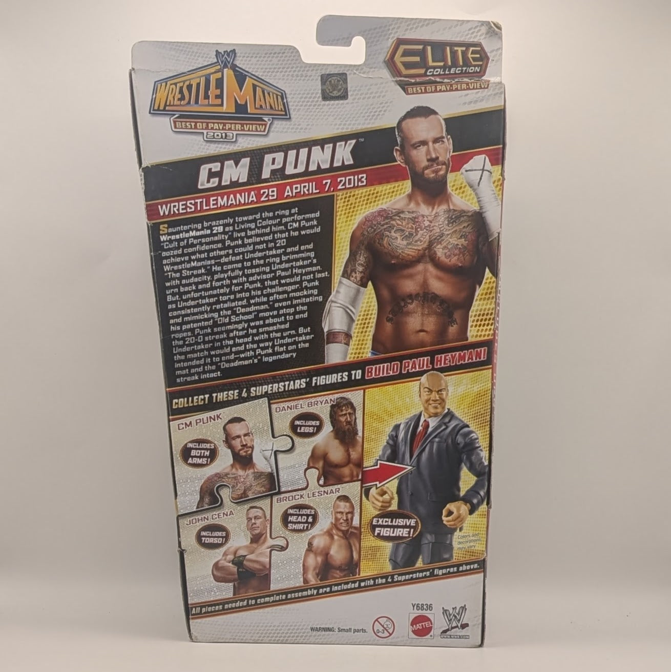 2013 WWE Mattel Elite Collection Best of Pay-Per-View: 2013 CM Punk [Exclusive]