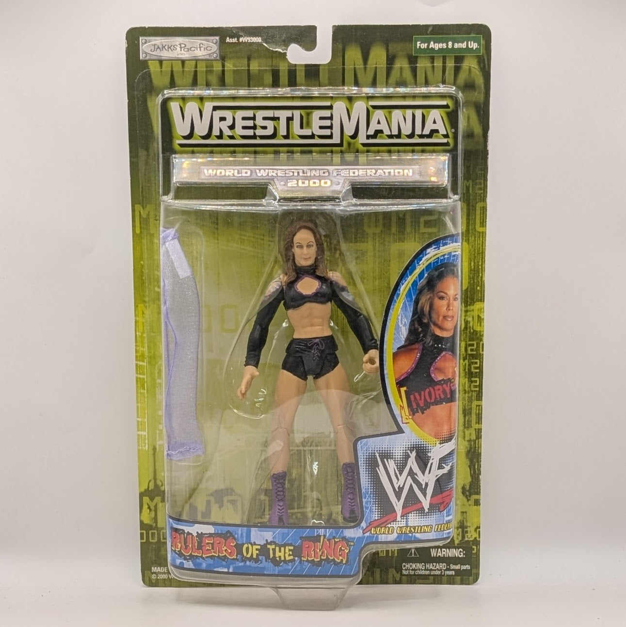 2000 WWF Jakks Pacific Titantron Live Rulers of the Ring Series 1 Ivory