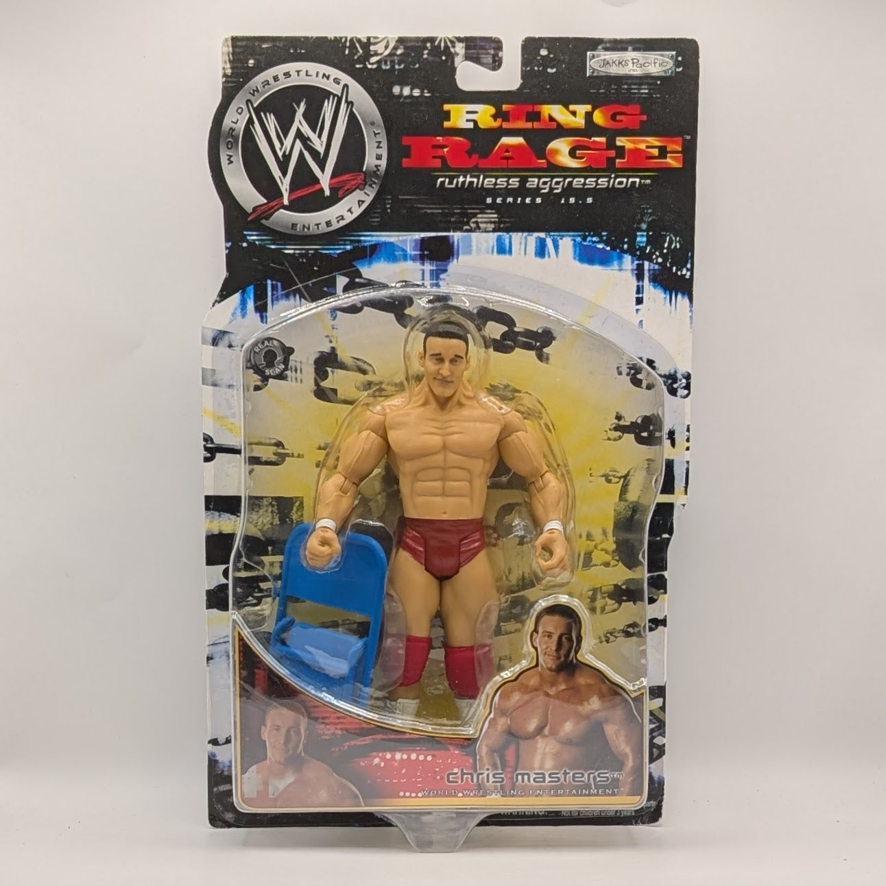 2005 WWE Jakks Pacific Ruthless Aggression Series 15.5 "Ring Rage" Chris Masters