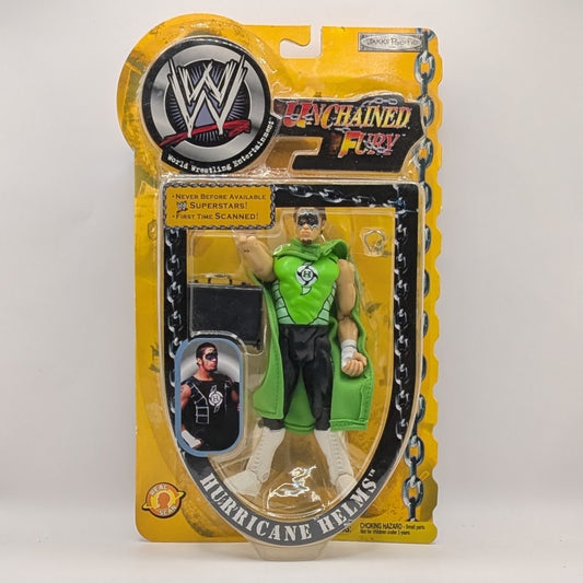 2002 WWE Jakks Pacific Titantron Live Unchained Fury Series 1 Wave 2 Hurricane Helms