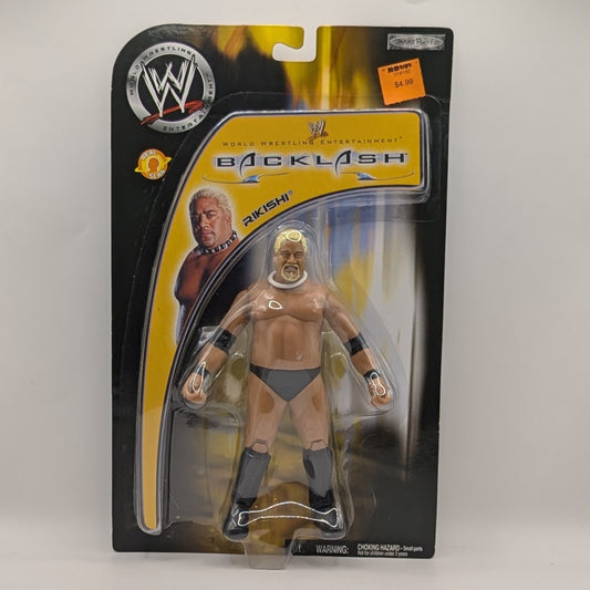 2004 WWE Jakks Pacific Titantron Live Backlash Series 4 Rikishi