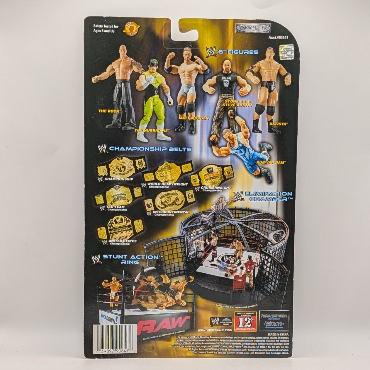 2004 WWE Jakks Pacific Titantron Live Backlash Series 4 Eddie