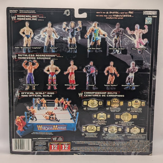 2005 WWE Jakks Pacific Ruthless Aggression WrestleMania 21 Signature Gear Series 2 John "Bradshaw" Layfield