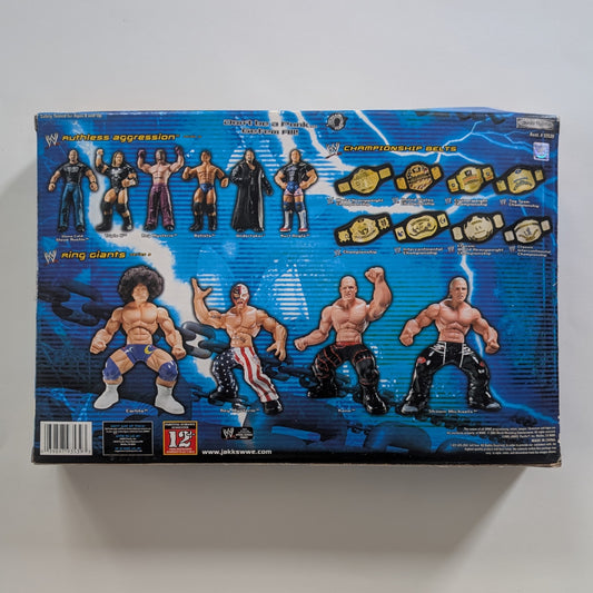 2005 WWF Jakks Pacific Titantron Live "SmackDown Superstars" Box Set: John "Bradshaw" Layfield, Chris Benoit, Eddie Guerrero & Batista