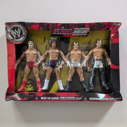 2006 WWE Jakks Pacific Titantron Live "Raw Superstars" Box Set: Ric Flair, Carlito, Chris Masters & Shawn Michaels