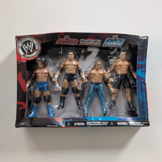 2007 WWE Jakks Pacific Titantron Live "Superstars" Box Set: Carlito, Randy Orton, Edge & John Cena
