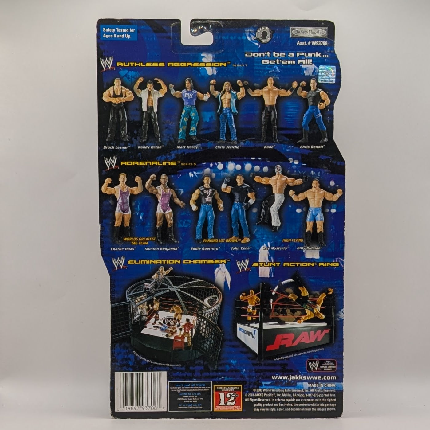 2004 WWE Jakks Pacific Ruthless Aggression Series 7.5 