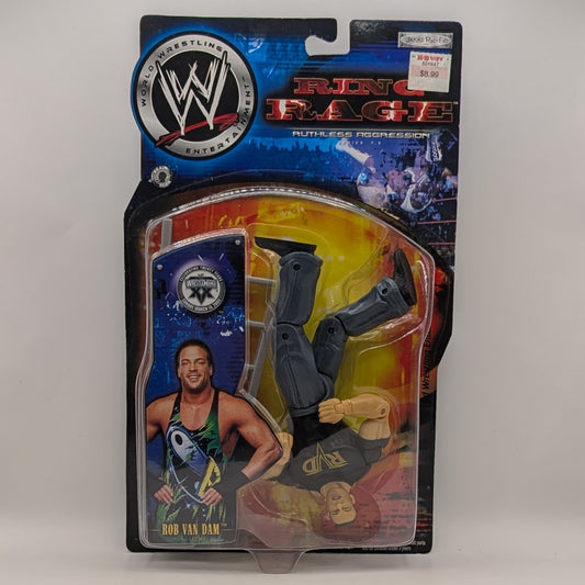 2004 WWE Jakks Pacific Ruthless Aggression Series 7.5 "Ring Rage" Rob Van Dam